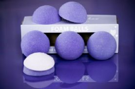 Purple Cupcakes Foam Balls Cake Topper Moulds